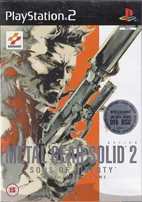 Metal Gear Solid 2 Sons of Liberty With Bonus DVD - PS2 (B Grade) (Used) (eng)